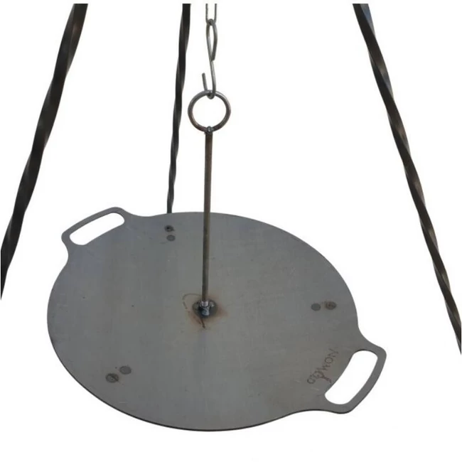 AKASZTHATÓ + 3 RÖVID LÁBBAL HÚS SÜTŐ TÁRCSA 60 CM