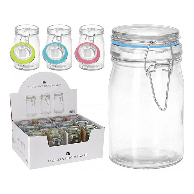 SZÍNES CSATOS TÁROLÓÜVEG 250ML SZÍNES CSATOS TÁROLÓÜVEG 250ML