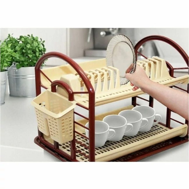 Emeletes edényszárító 46.5x30.5x34 cm Emeletes edényszárító 46.5x30.5x34 cm