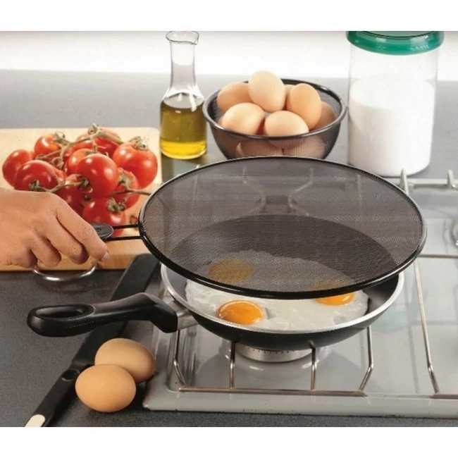 Fekete fröccsenésgátló 29 cm Fekete fröccsenésgátló 29 cm