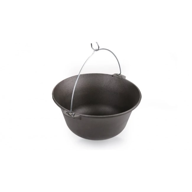 Öntöttvas bogrács 22 Liter