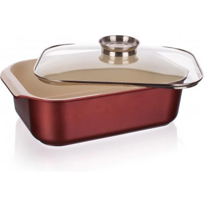GOURMET KERÁMIABEVONATOS SÜTŐTÁL 40X25CM (5.5LITER)