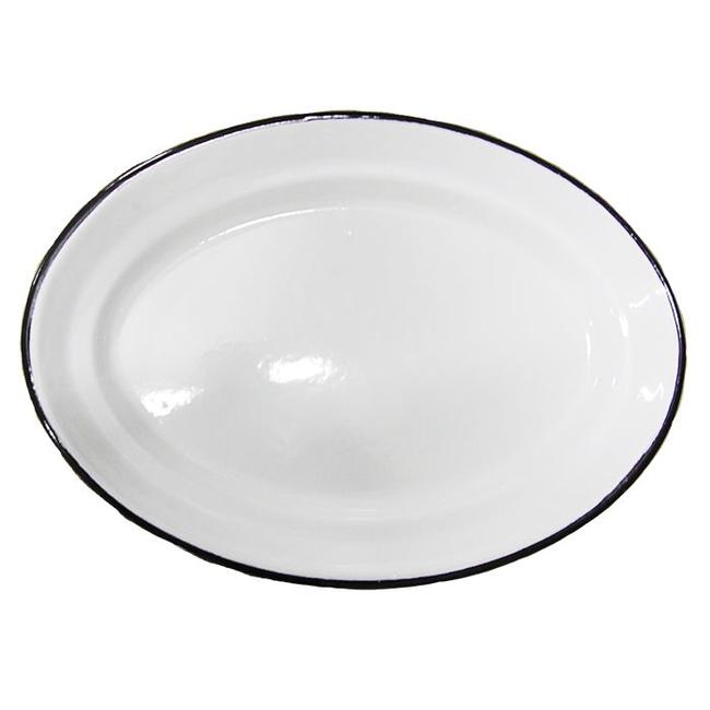 Zománcozott tálalótányér 40 cm