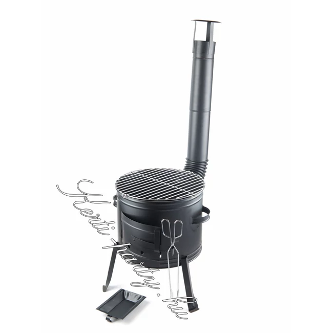 39 cm Bográcsház + grillrács 40 cm 8részes