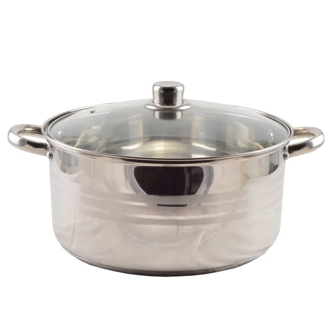 ROZSDAMENTES LÁBAS 32 CM + FEDŐ 10 LITER