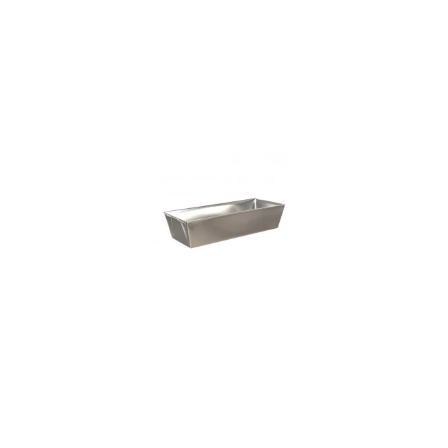 Fém püspökkenyér sütő forma 30x12cm