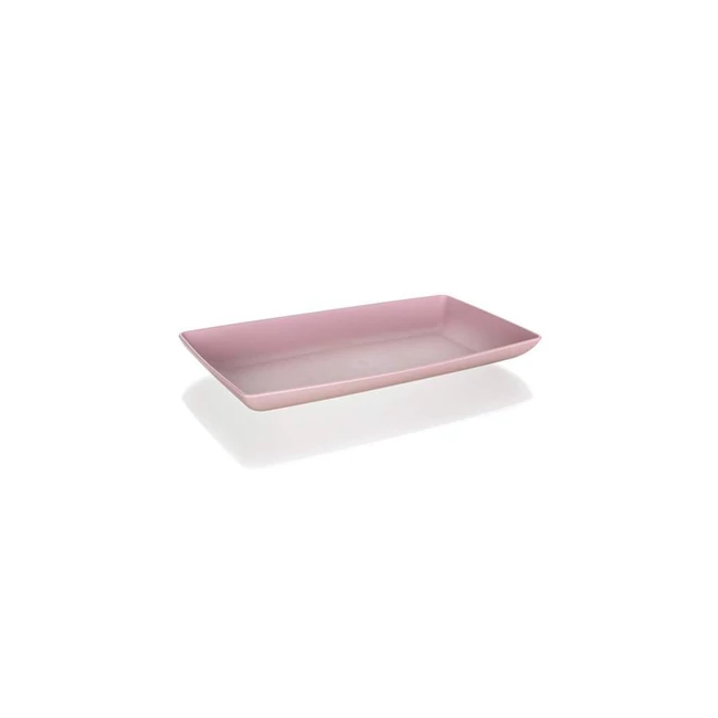 CULINARIA müanyag tálca 36x18cm pink
