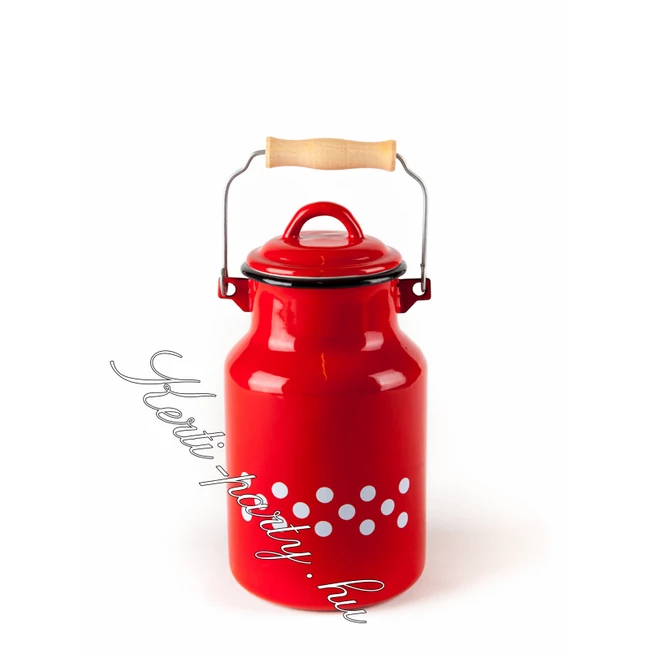 PÖTTYÖS TEJESKANNA 1LITER