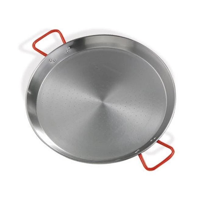 Paella Natúr vas serpenyő 40 cm