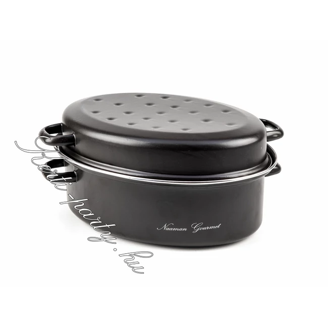 Teflon bevonatú zománcozott pulyka - kacsa sütő 40cm x 30cm