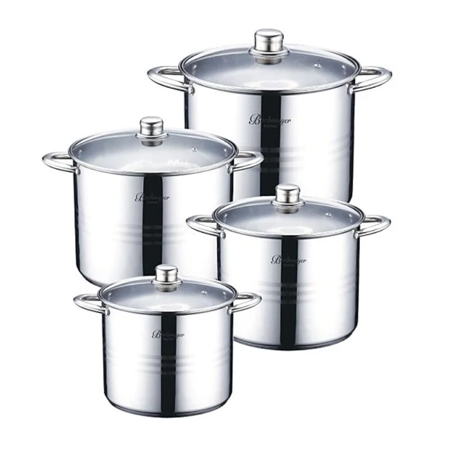 Bachmayer fazékkészlet 6.8l-8.6l-10.6l-12.9l Bachmayer fazékkészlet 6.8l-8.6l-10.6l-12.9l