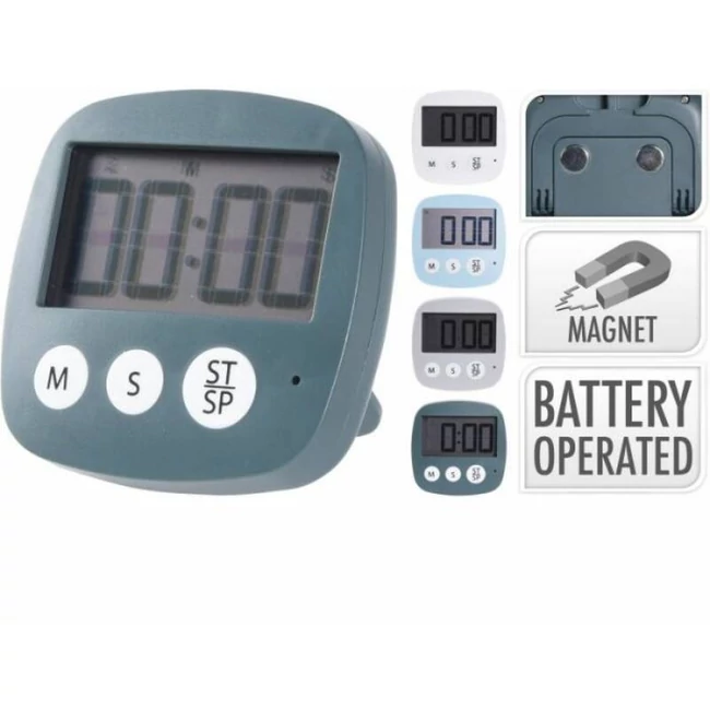 MÁGNESES KONYHAI IDŐZÍTŐ/ÓRA MÁGNESES KONYHAI IDŐZÍTŐ/ÓRA