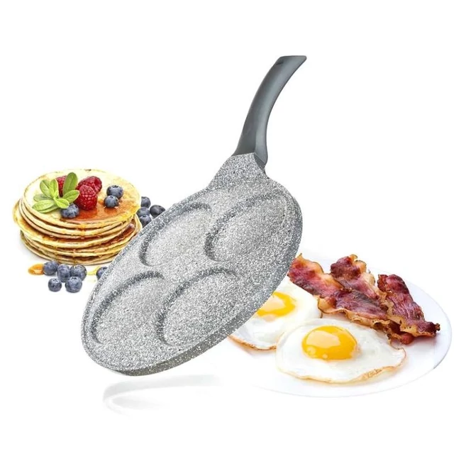 GRÁNITBEVONATOS TOJÁSSÜTŐ SERPENYŐ 26 CM