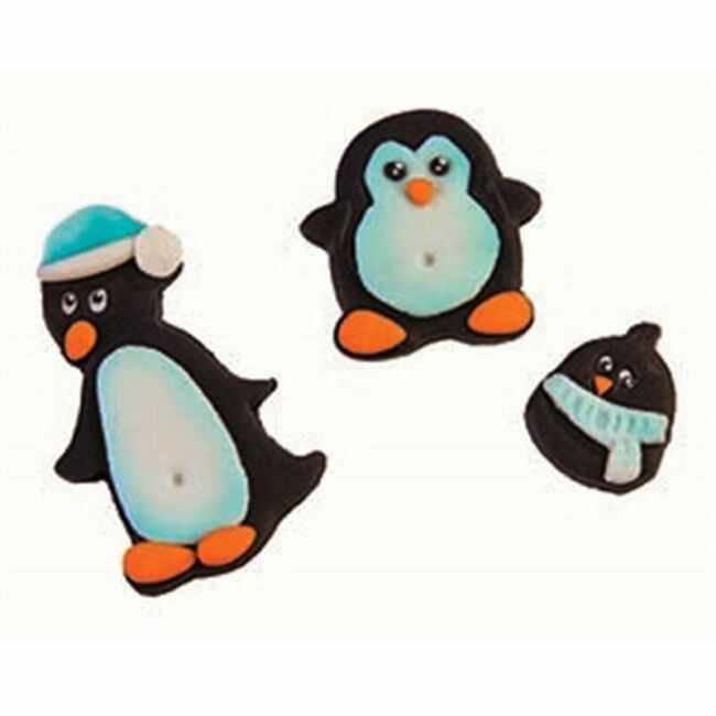 Pingvin rugós süteménykiszúró készlet 3 darabos