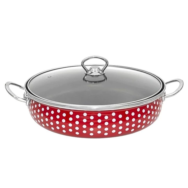 PÖTTYÖS SZELETSÜTŐ / LÁBAS 28 CM (2.4LITER)