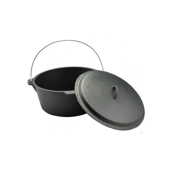 ÖNTÖTTVAS BOGRÁCS-LÁBAS+FEDŐ 5.5 LITER